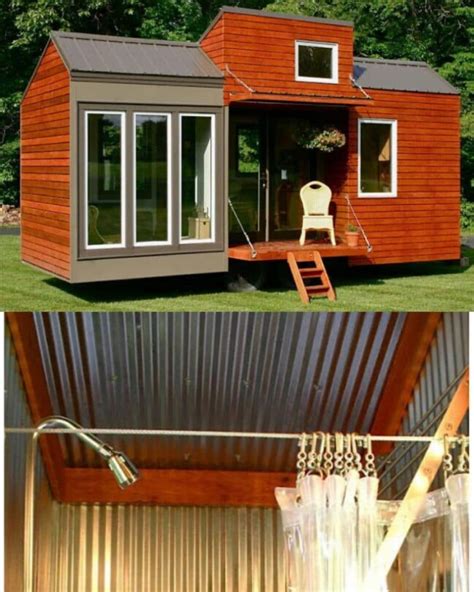 metal tiny houses|homes with metal siding pictures.